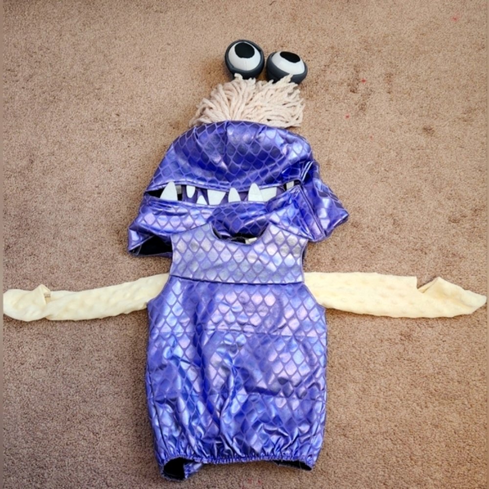 Toddler Boo Monster's Inc Costume EUC